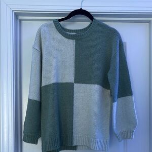 Kids Long Sleeve Color Block Sweater
